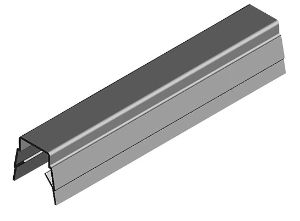 Cover & Reduction Profile - Slot 6 092033