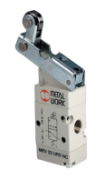 3/2 Unidirectional Lever Valve - G1/8 Ports METAL WORK 7001000600