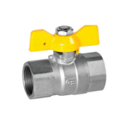 T-Handle Gas Ball Valve- Female/Female Threads