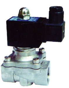 Economy Zero Pressure Solenoid Valve - Stainless Steel Body Viton Seals ZS15VE2-10LS2