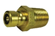 Coupling Plug with Male Thread - Valved QRP86V14M