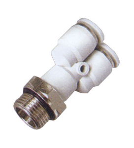 Greyline Threaded Y Connector Parallel APX4-G01