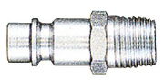 Coupling Plug with Male Thread, Stainless Steel QRP25SS14M