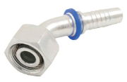 Metric Female 45 Degree Swept Elbow Hosetail - Heavy Duty 2020025147