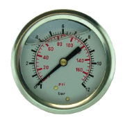 Glycerene Filled Gauges Back Entry VGRG050114