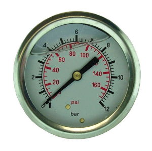 Glycerene Filled Gauges Back Entry VGRG050114