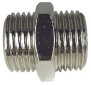 Equal Nipple Parallel - Nickel Plated PNM5