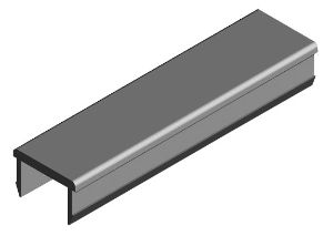 Cover Profile - for Aluminium Profiles 092050