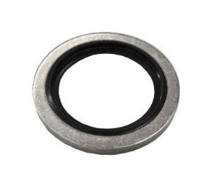 Bonded Seals METRIC - Mild Steel, Nitrile Seal BSM08