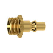 Coupling Plug with Male Thread