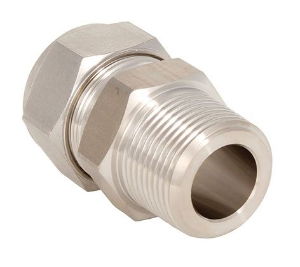 Male Stud Coupling NPT to Metric Tube 7020000697